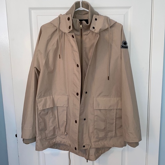 Roots Beige Cotton Military Utility Jacket - Picture 1 of 8